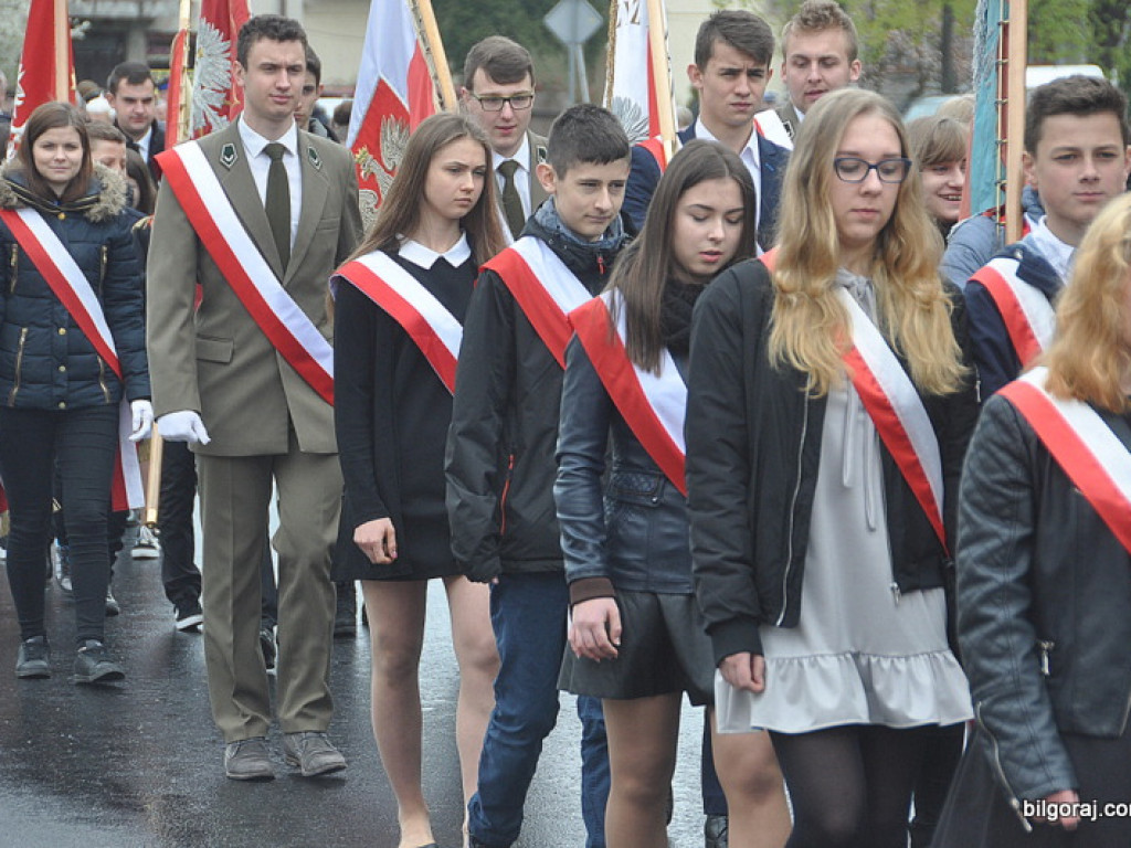 Biłgoraj: 226. rocznica uchwalenia Konstytucji 3 Maja (FOTO)