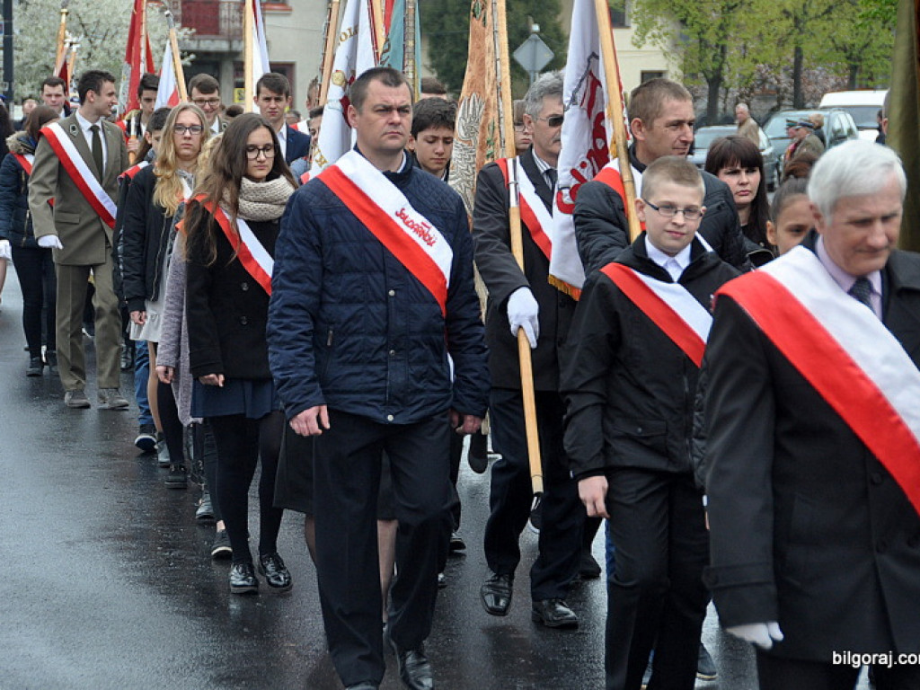 Biłgoraj: 226. rocznica uchwalenia Konstytucji 3 Maja (FOTO)