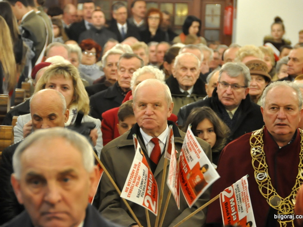 Biłgoraj: 226. rocznica uchwalenia Konstytucji 3 Maja (FOTO)