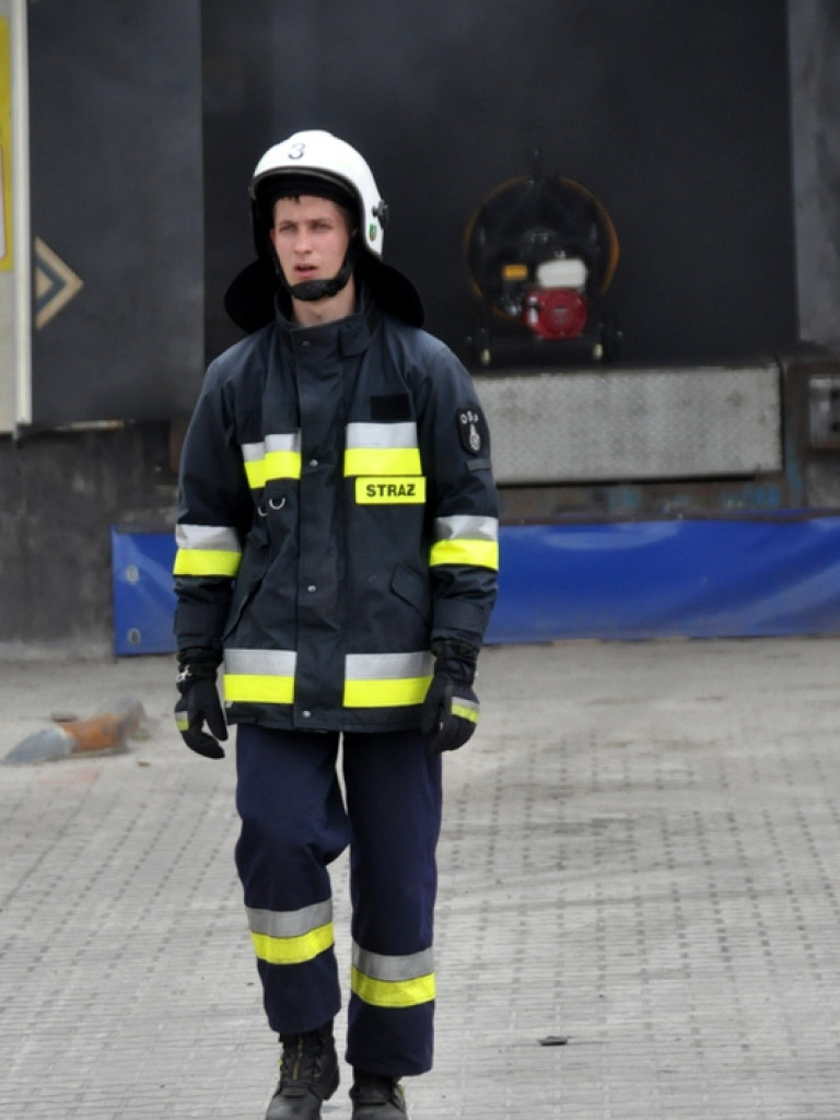 Ćwiczenia jednostek OSP na terenie Firmy MODEL Opakowania (FOTO)