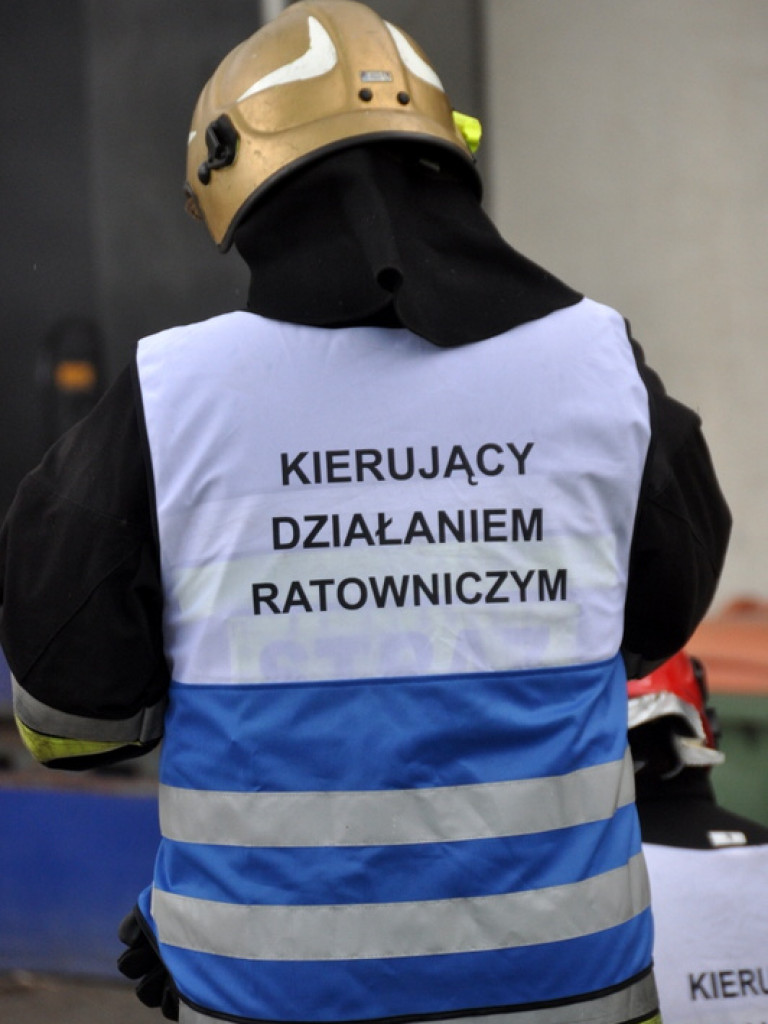 Ćwiczenia jednostek OSP na terenie Firmy MODEL Opakowania (FOTO)