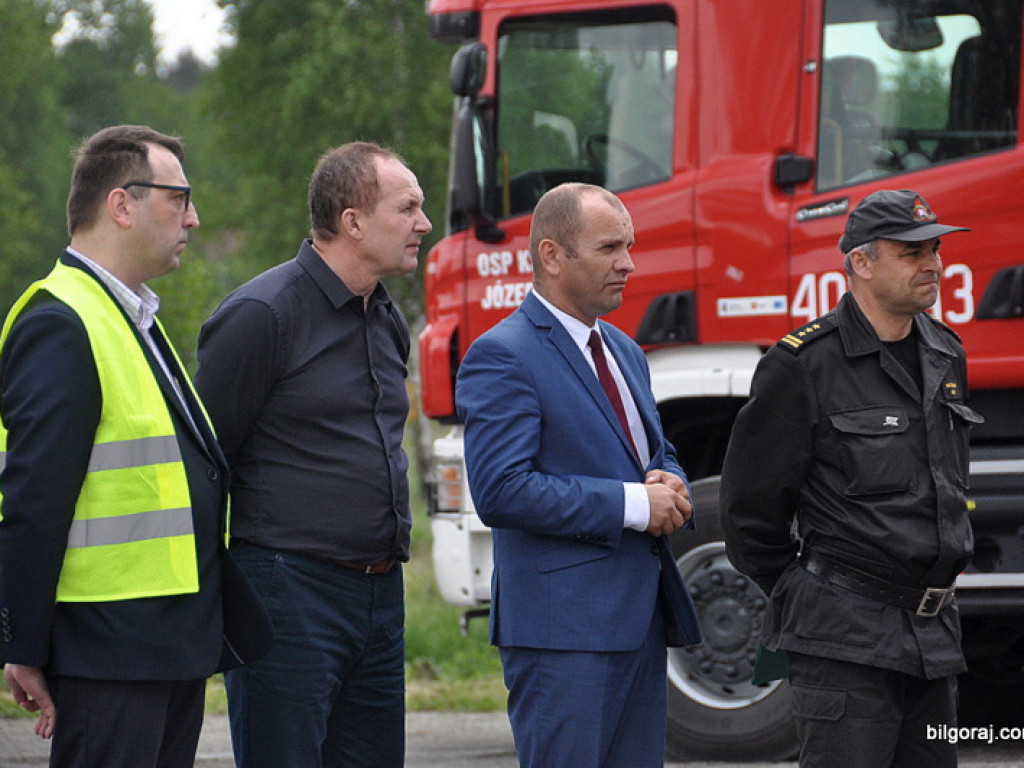 Ćwiczenia jednostek OSP na terenie Firmy MODEL Opakowania (FOTO)
