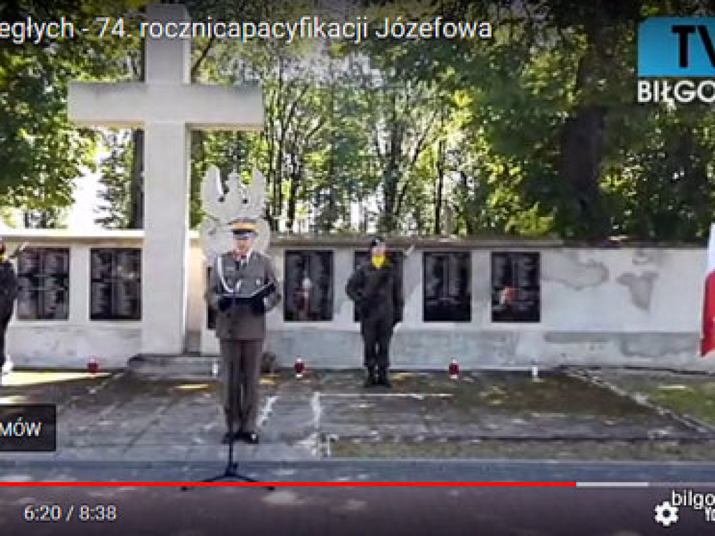 74. rocznica pacyfikacji Józefowa (FOTO, VIDEO)