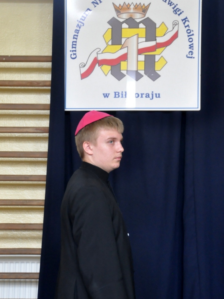 Dzień Patrona Gimnazjum Nr 1 im. św. Jadwigi Królowej w Biłgoraju (FOTO)