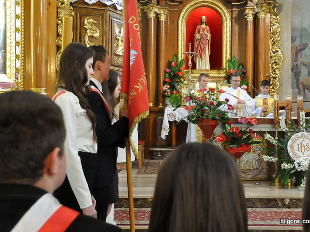 Dzień Patrona Gimnazjum Nr 1 im. św. Jadwigi Królowej w Biłgoraju (FOTO)