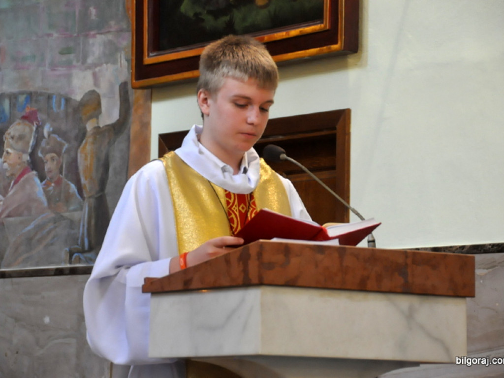 Dzień Patrona Gimnazjum Nr 1 im. św. Jadwigi Królowej w Biłgoraju (FOTO)