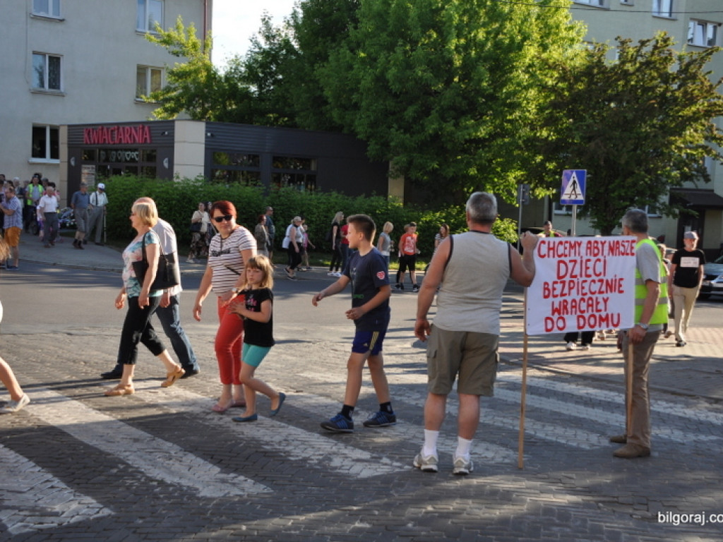 Manifestacja w sprawie ronda na skrzyżowaniu ul. Nadstawna i Lubelska (FOTO, VIDEO)
