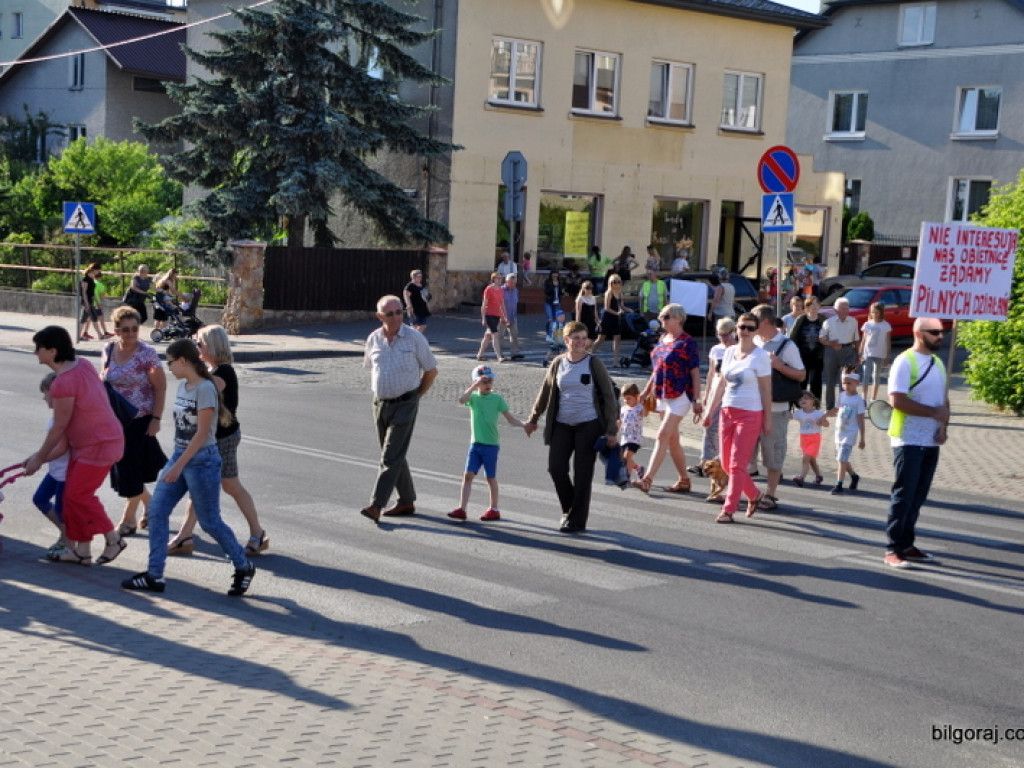 Manifestacja w sprawie ronda na skrzyżowaniu ul. Nadstawna i Lubelska (FOTO, VIDEO)