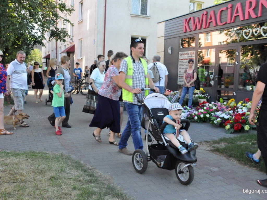 Manifestacja w sprawie ronda na skrzyżowaniu ul. Nadstawna i Lubelska (FOTO, VIDEO)
