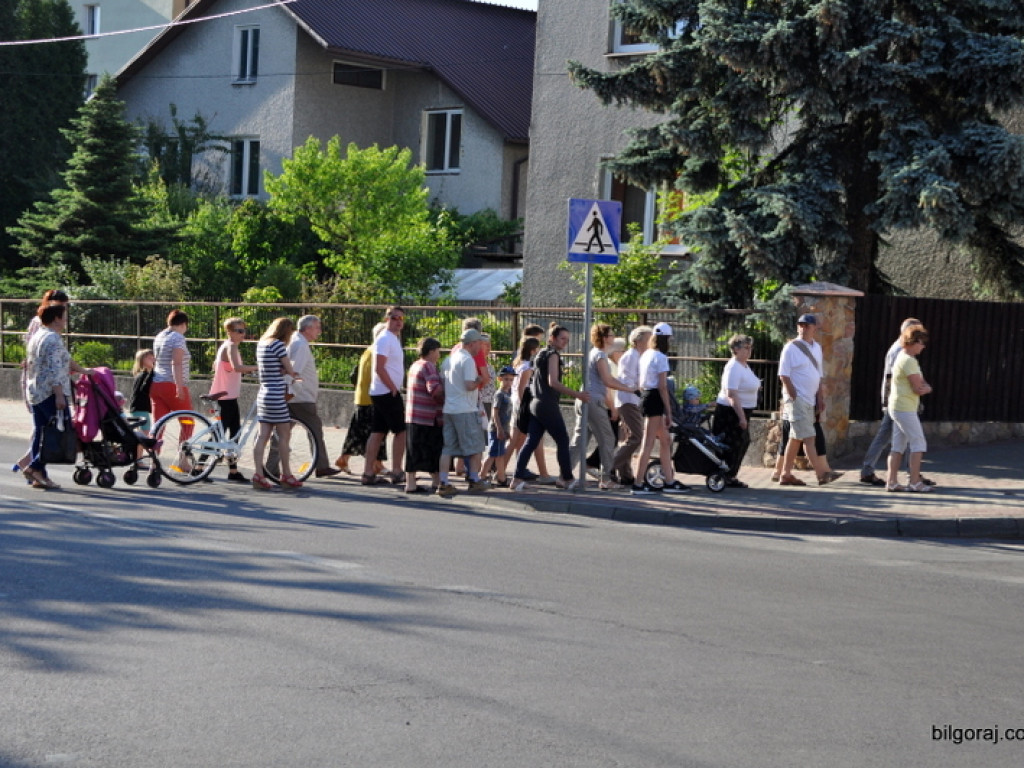 Manifestacja w sprawie ronda na skrzyżowaniu ul. Nadstawna i Lubelska (FOTO, VIDEO)