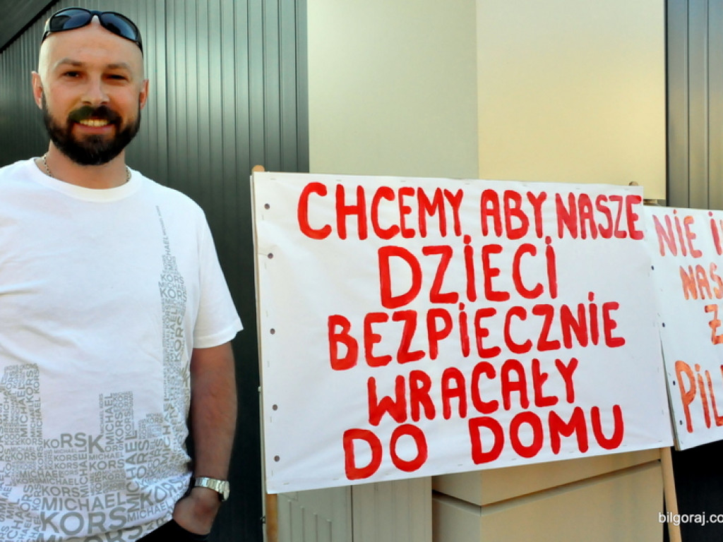 Manifestacja w sprawie ronda na skrzyżowaniu ul. Nadstawna i Lubelska (FOTO, VIDEO)