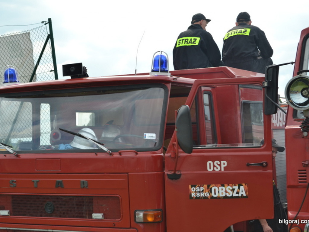 Zawody strażackie w Obszy (FOTO, WYNIKI)