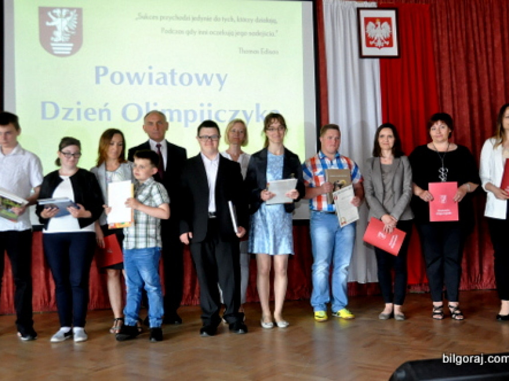 Dzień olimpijczyka (LISTA WYRÓŻNIONYCH)