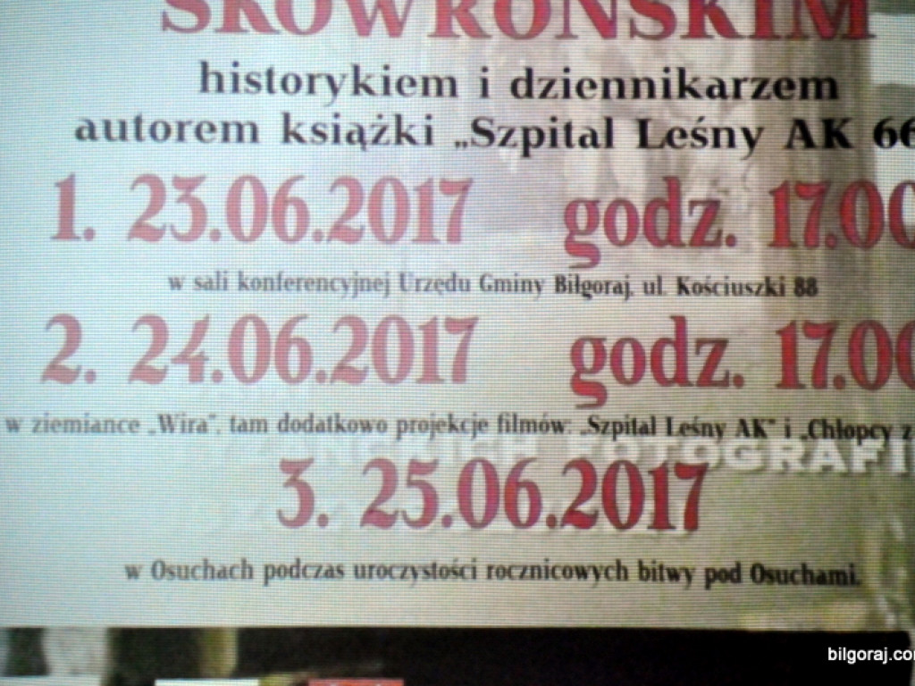 Spotkanie autorskie z Januszem Skowrońskim (FOTO)