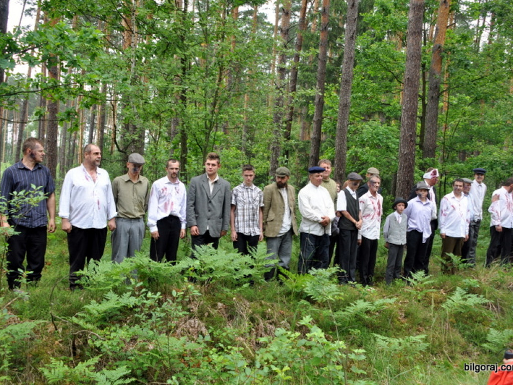 73. rocznicy mordu partyzantów w lesie na Rapach (FOTO)