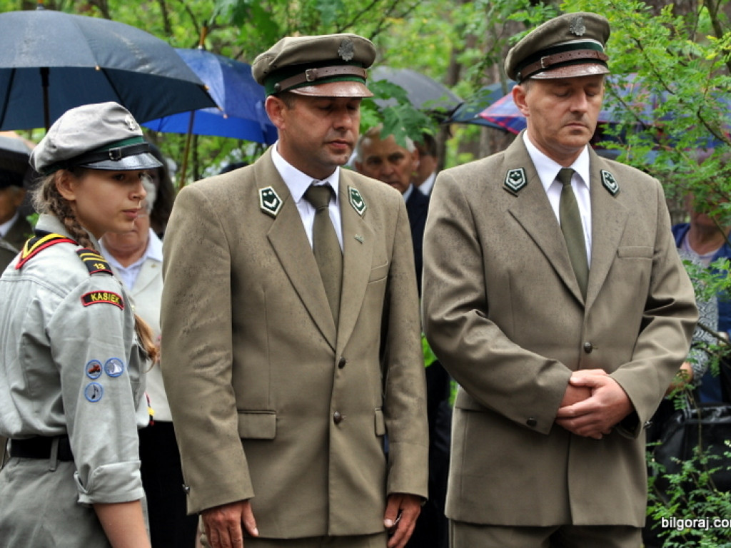 73. rocznicy mordu partyzantów w lesie na Rapach (FOTO)