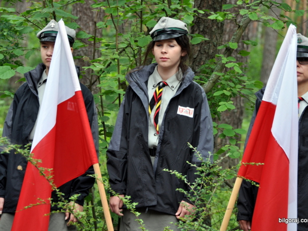 73. rocznicy mordu partyzantów w lesie na Rapach (FOTO)