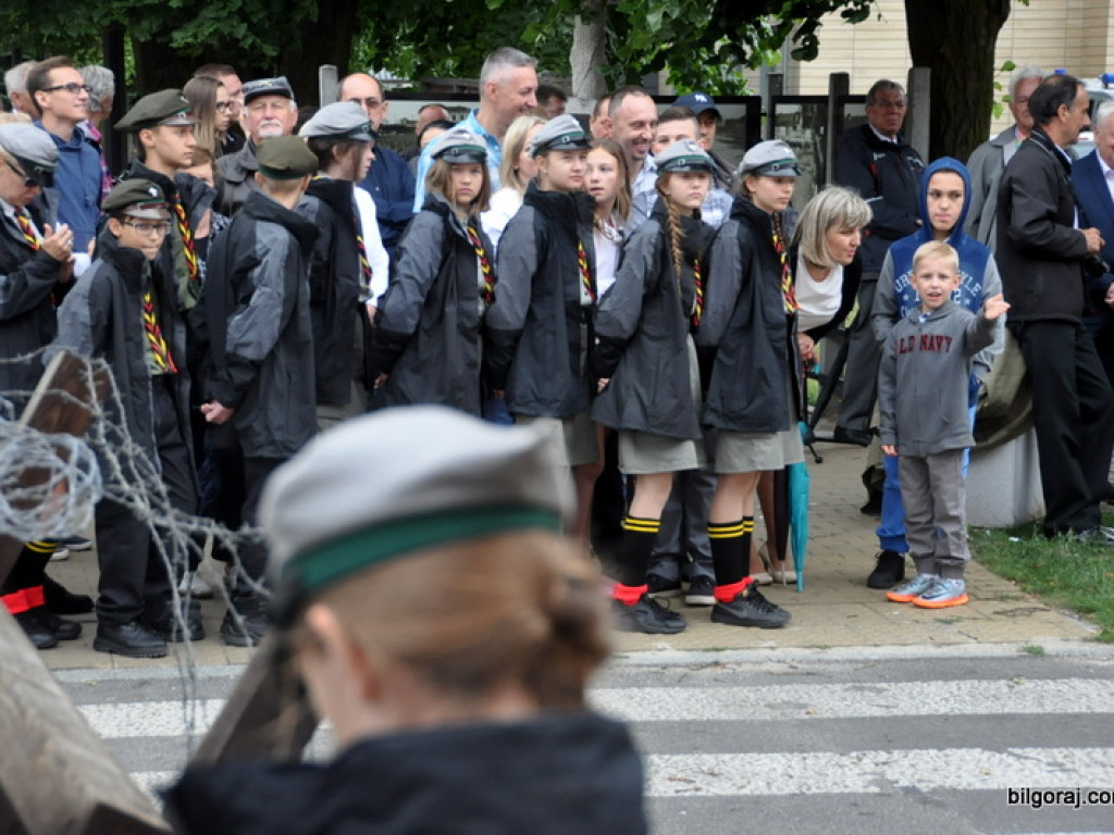 73. rocznicy mordu partyzantów w lesie na Rapach (FOTO)