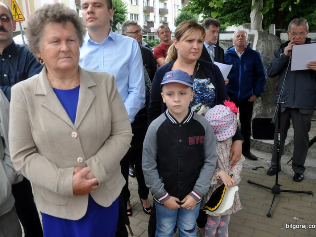 73. rocznicy mordu partyzantów w lesie na Rapach (FOTO)