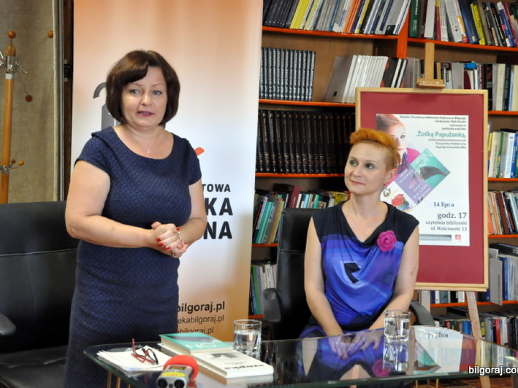 Wieczór autorski z Zośką Papużanką (FOTO)