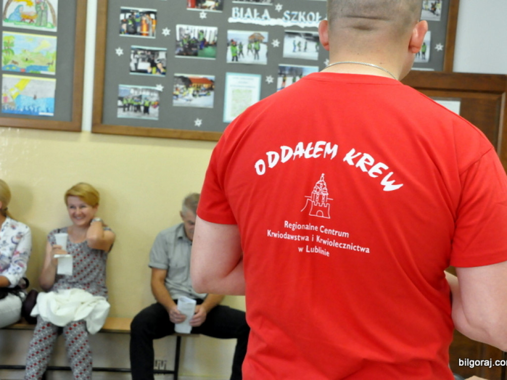W Majdanie oddawali krew (FOTO)