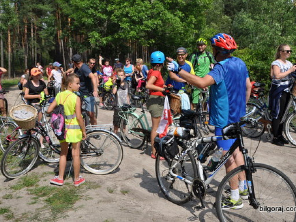I wakacyjny rajd rowerowy w Łukowej (FOTO)