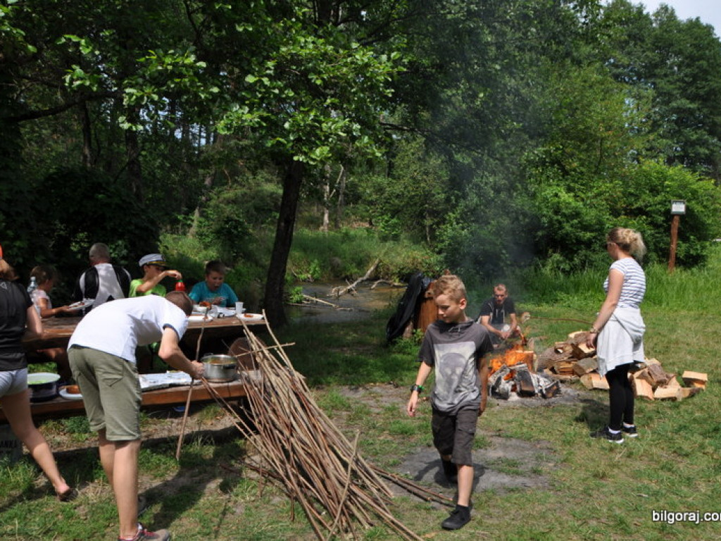 I wakacyjny rajd rowerowy w Łukowej (FOTO)