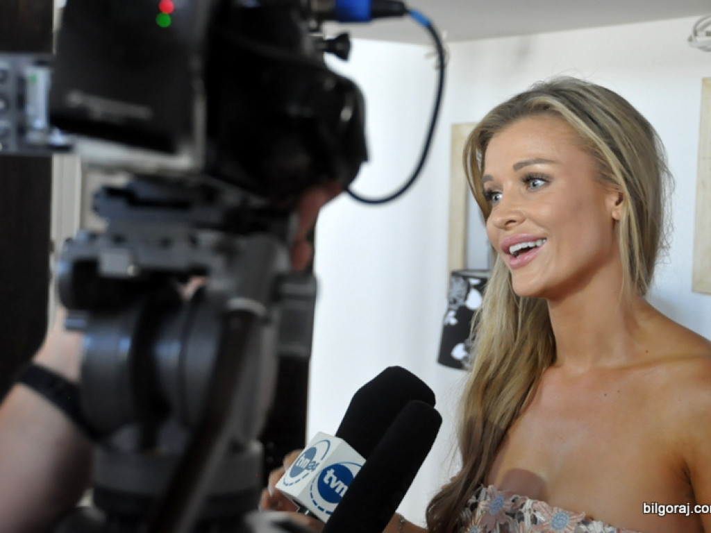 Joanna Krupa w Biłgoraju (FOTO, VIDEO)