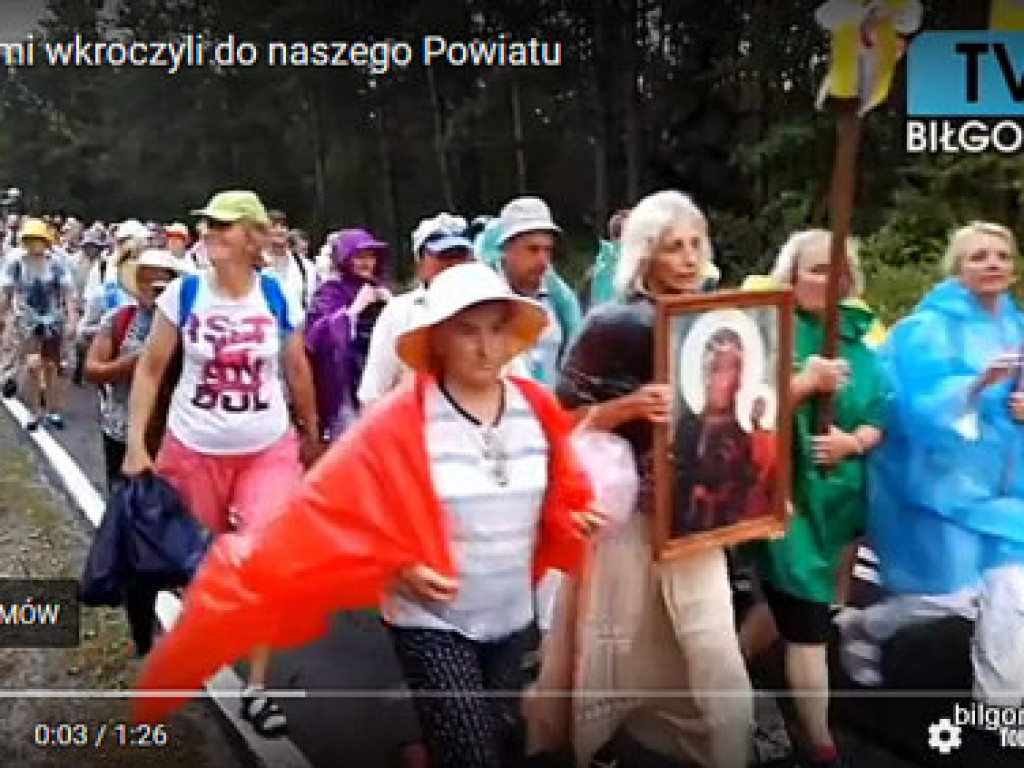 Pielgrzymi wkroczyli do naszego Powiatu (FOTO, VIDEO)