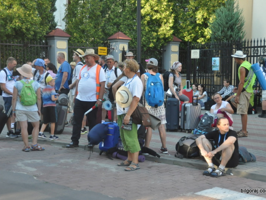 Pielgrzymi przybyli do Biłgoraja, po raz 35. (FOTO)