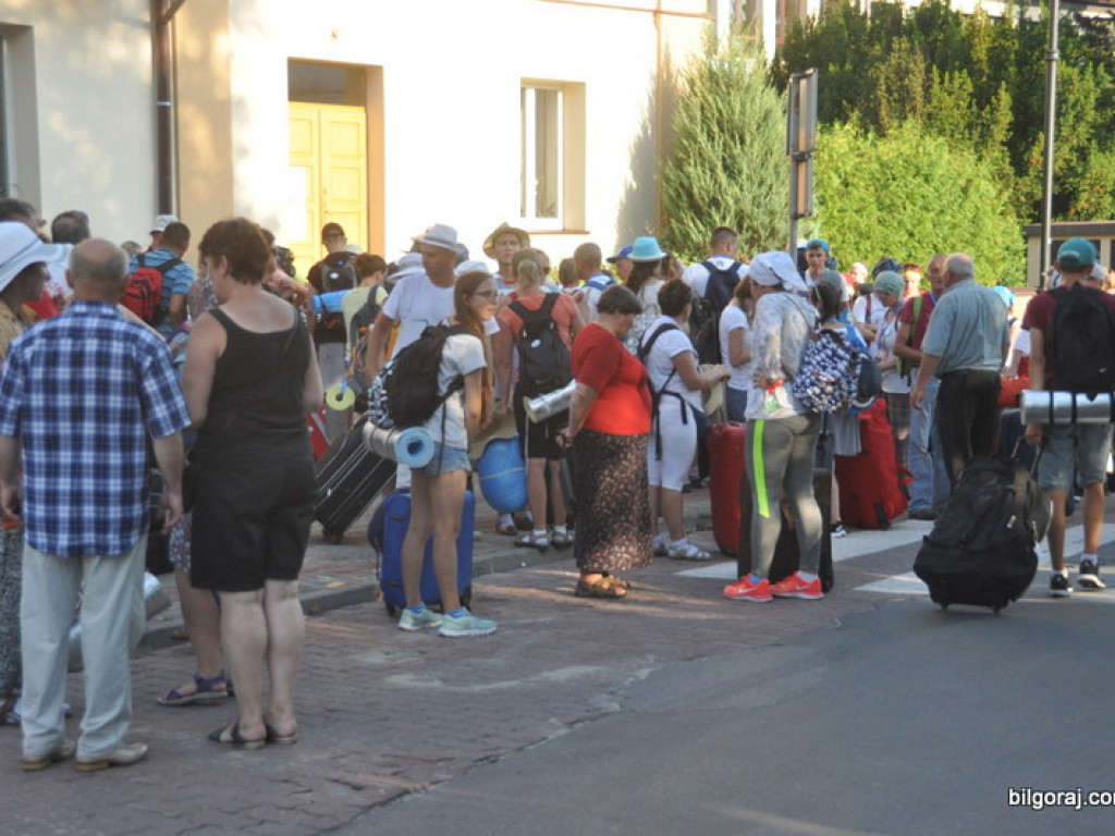 Pielgrzymi przybyli do Biłgoraja, po raz 35. (FOTO)