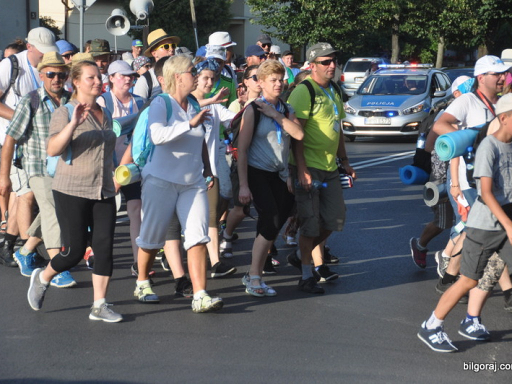 Pielgrzymi przybyli do Biłgoraja, po raz 35. (FOTO)