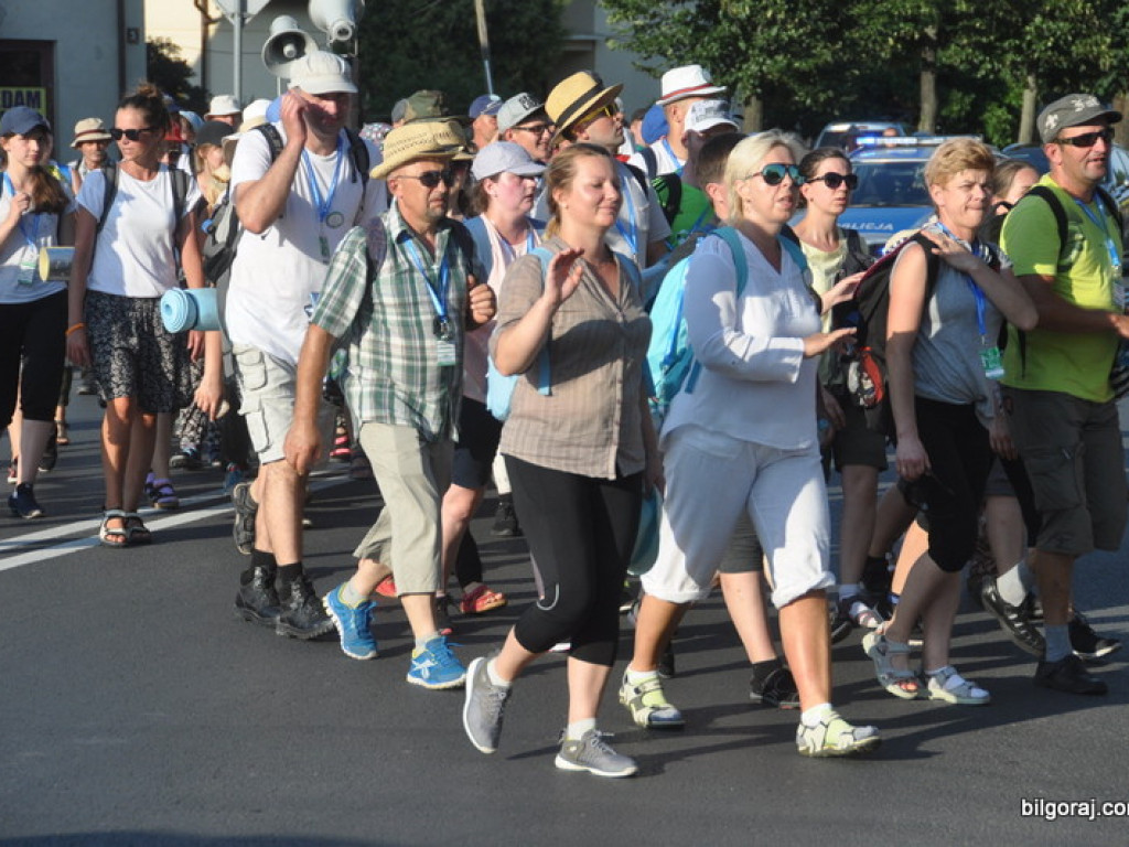 Pielgrzymi przybyli do Biłgoraja, po raz 35. (FOTO)