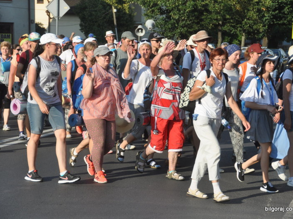 Pielgrzymi przybyli do Biłgoraja, po raz 35. (FOTO)