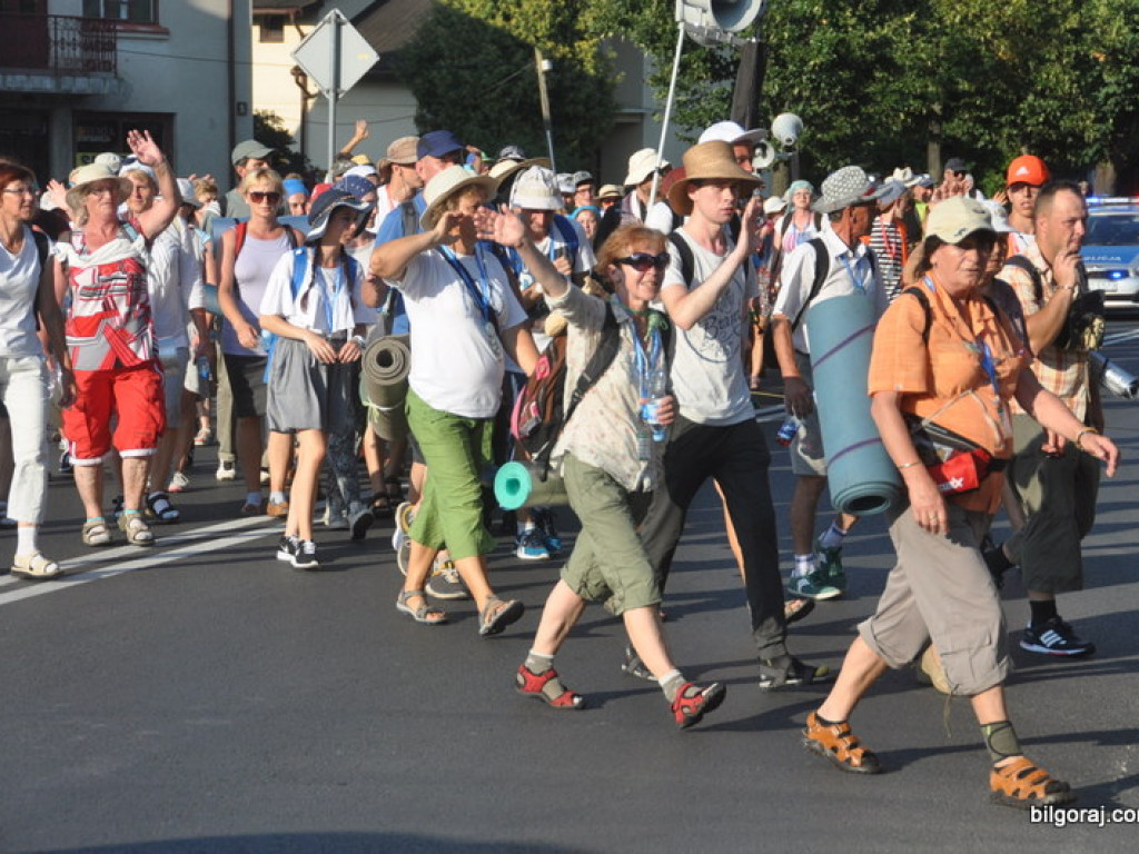 Pielgrzymi przybyli do Biłgoraja, po raz 35. (FOTO)