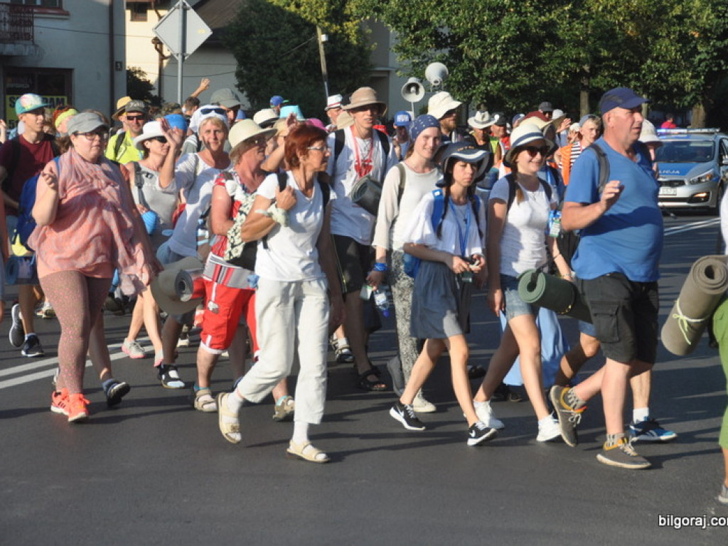 Pielgrzymi przybyli do Biłgoraja, po raz 35. (FOTO)