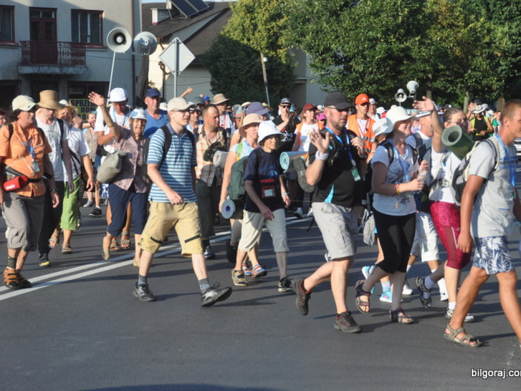 Pielgrzymi przybyli do Biłgoraja, po raz 35. (FOTO)