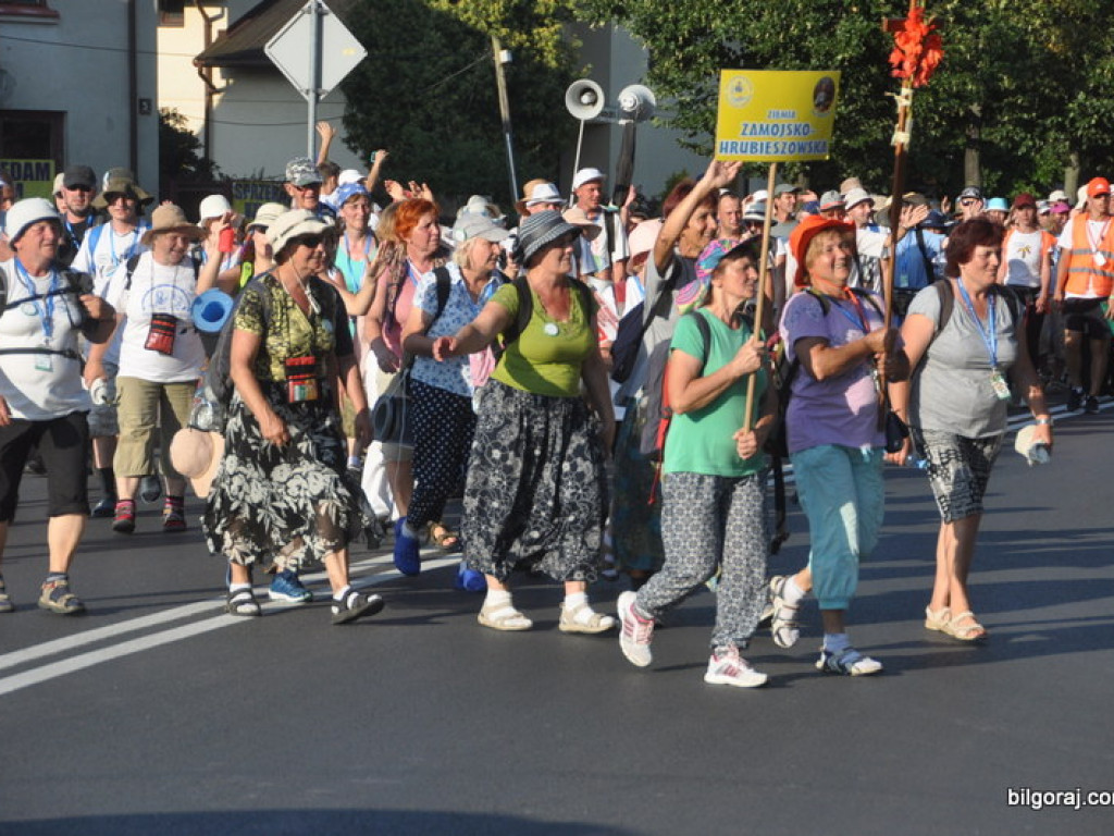 Pielgrzymi przybyli do Biłgoraja, po raz 35. (FOTO)