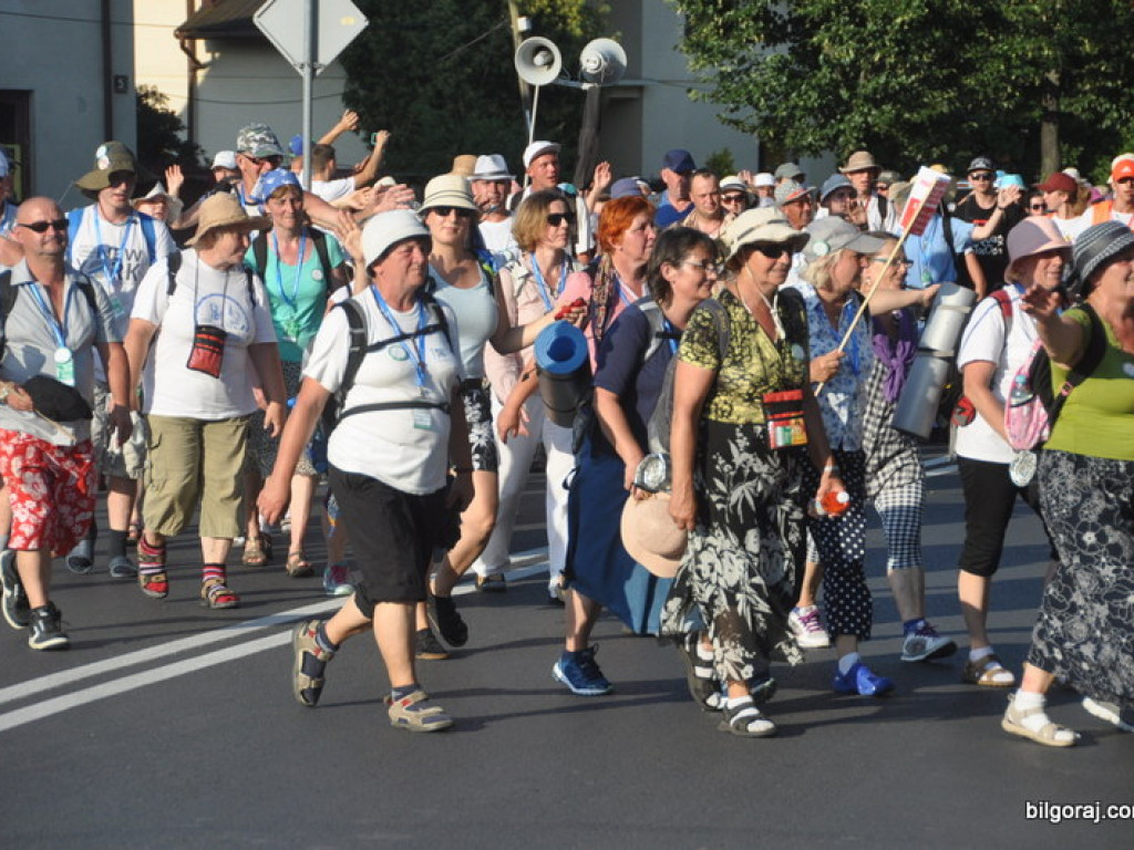 Pielgrzymi przybyli do Biłgoraja, po raz 35. (FOTO)