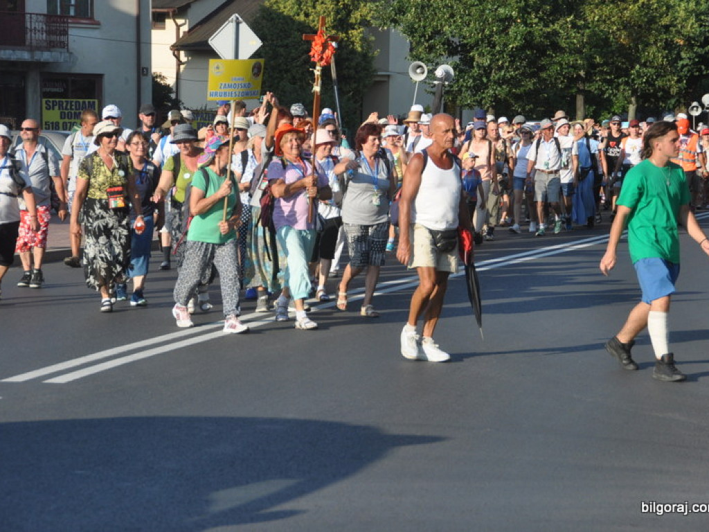 Pielgrzymi przybyli do Biłgoraja, po raz 35. (FOTO)