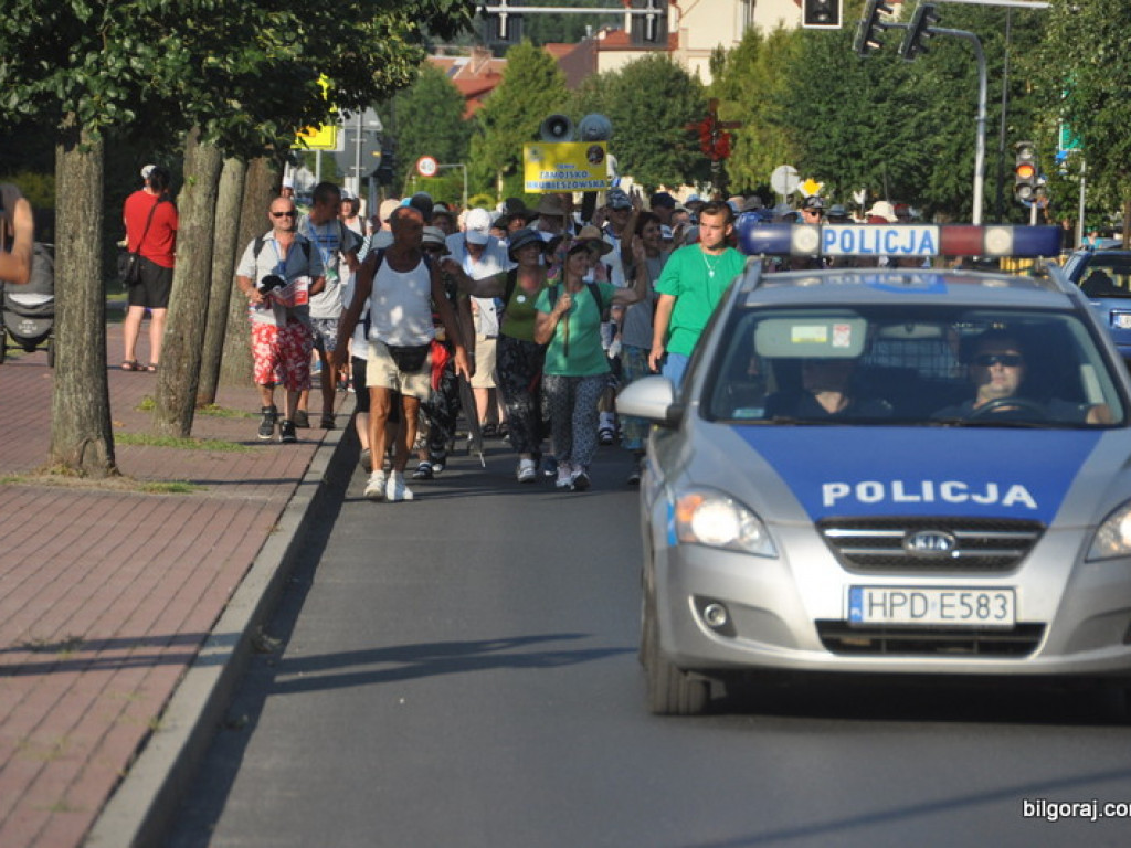Pielgrzymi przybyli do Biłgoraja, po raz 35. (FOTO)