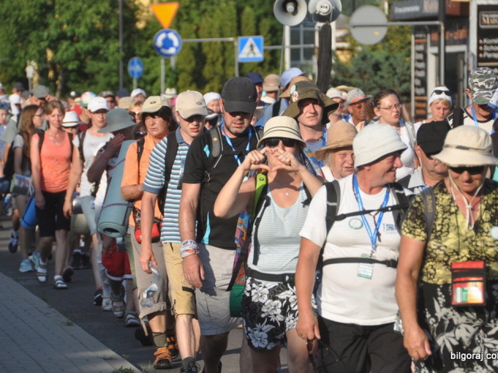 Pielgrzymi przybyli do Biłgoraja, po raz 35. (FOTO)