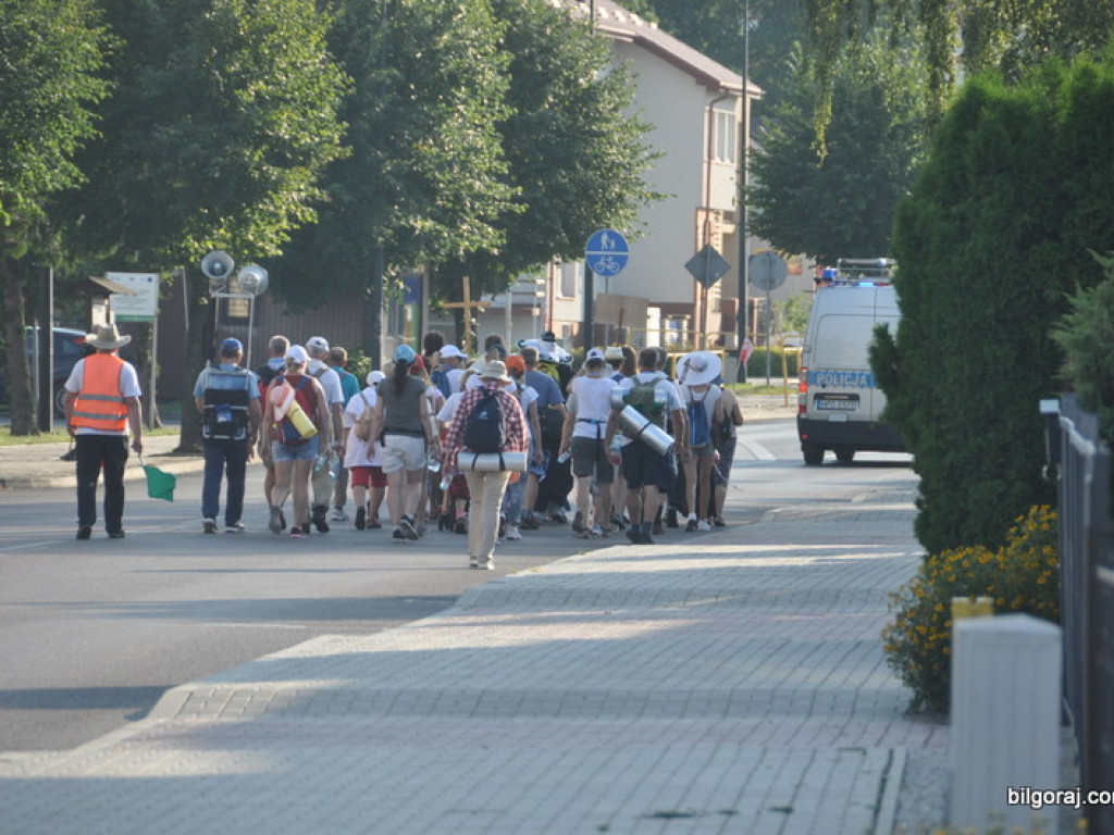 Pielgrzymi przybyli do Biłgoraja, po raz 35. (FOTO)