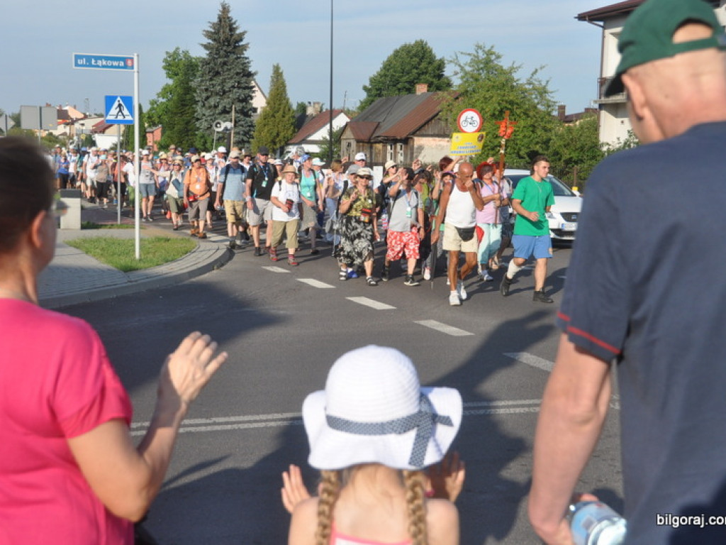 Pielgrzymi przybyli do Biłgoraja, po raz 35. (FOTO)