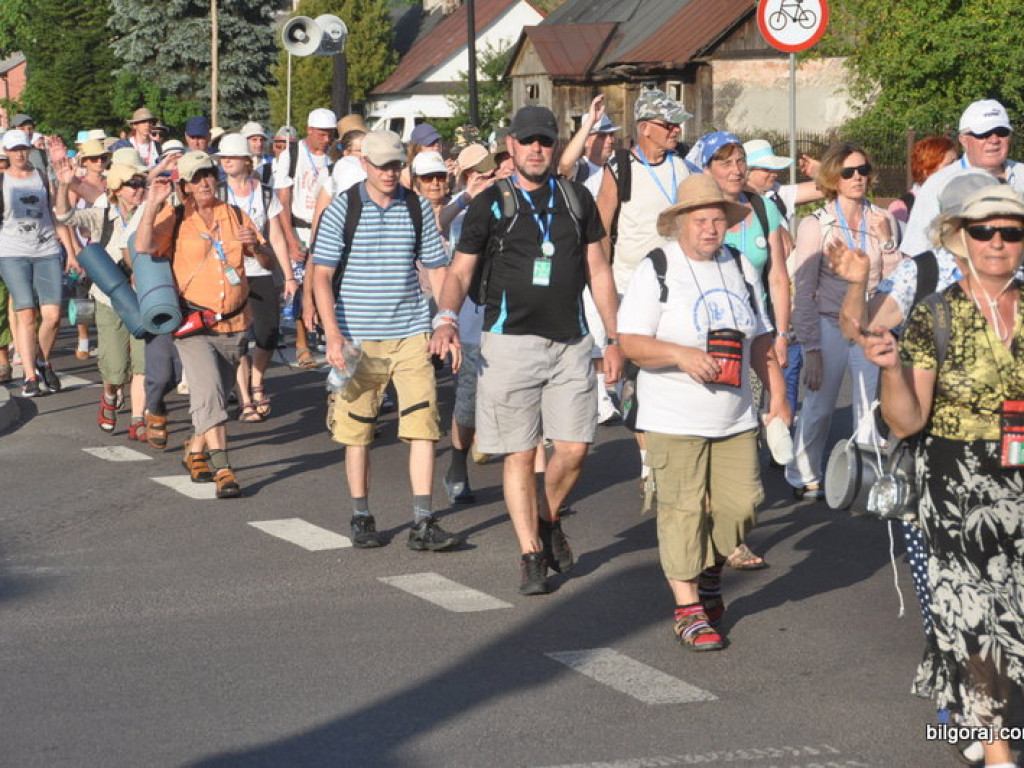 Pielgrzymi przybyli do Biłgoraja, po raz 35. (FOTO)