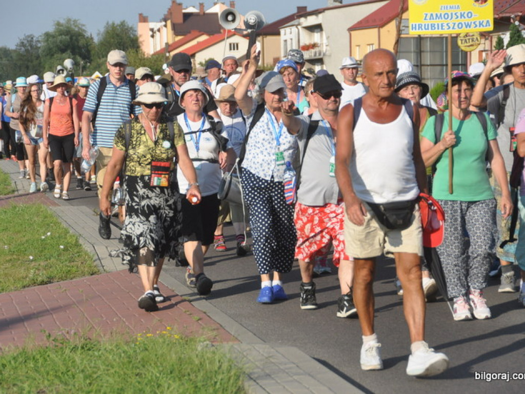 Pielgrzymi przybyli do Biłgoraja, po raz 35. (FOTO)