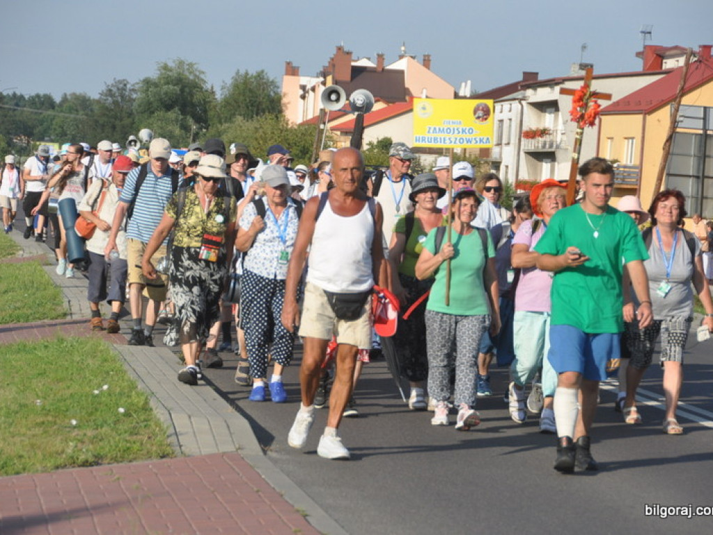 Pielgrzymi przybyli do Biłgoraja, po raz 35. (FOTO)