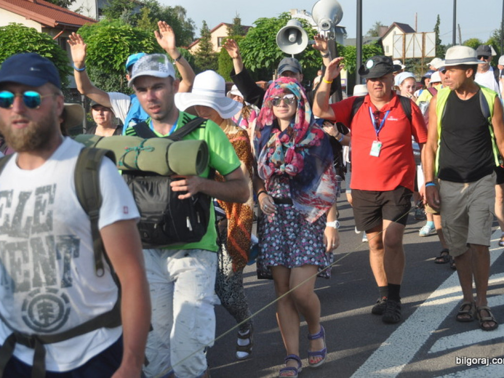 Pielgrzymi przybyli do Biłgoraja, po raz 35. (FOTO)