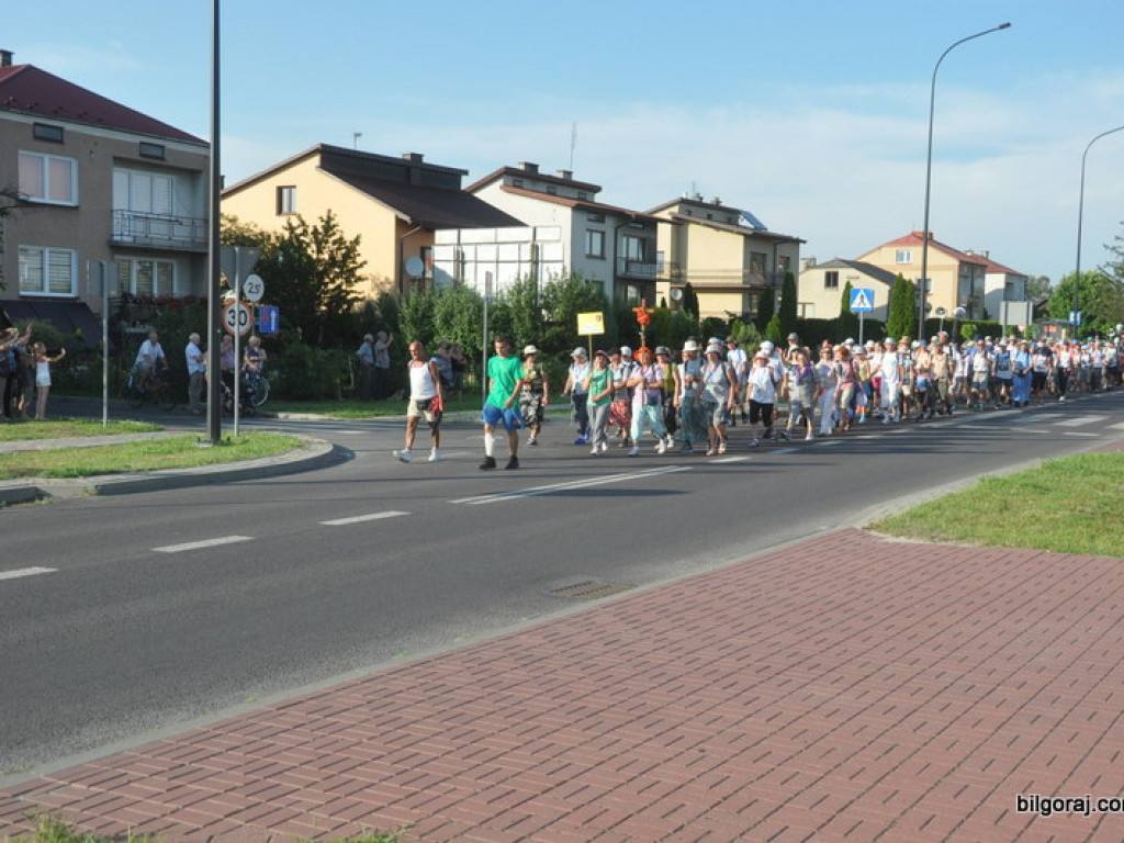 Pielgrzymi przybyli do Biłgoraja, po raz 35. (FOTO)