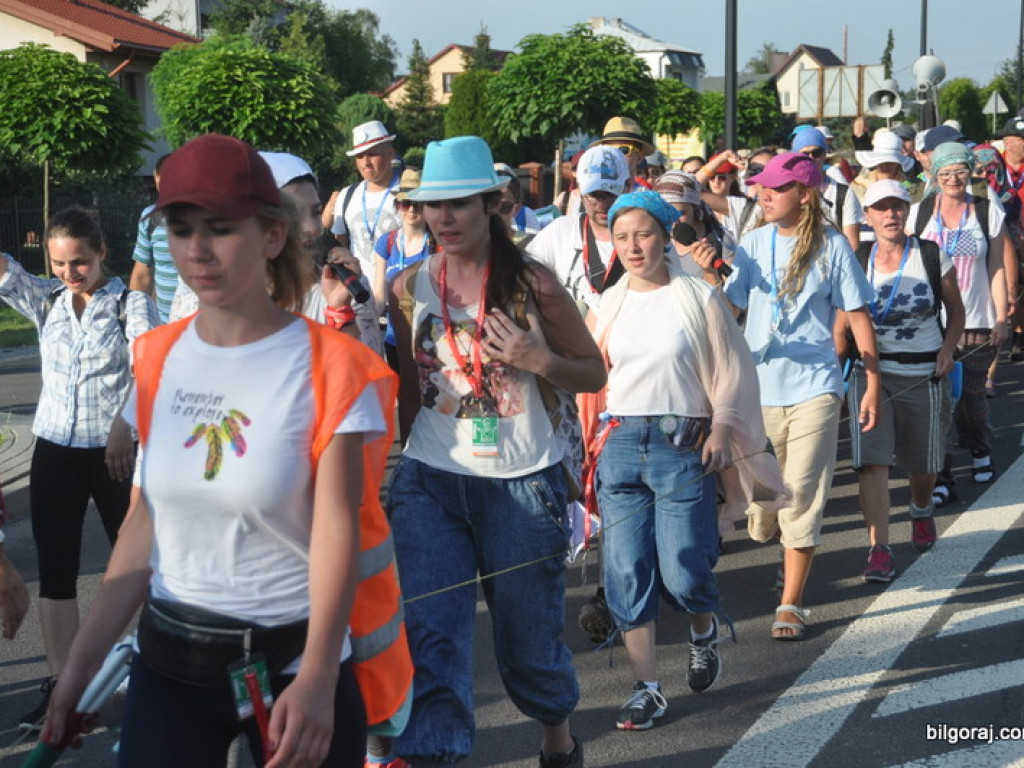Pielgrzymi przybyli do Biłgoraja, po raz 35. (FOTO)